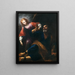 La libération de Saint Pierre - Simone Pignoni — framed artwork on a wall