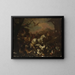 in front of Noah's Ark - Sinibaldo Scorza — framed artwork on a wall