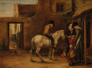 The shopping boy - Sir David Wilkie — artwork view