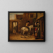 The shopping boy - Sir David Wilkie — framed artwork on a wall