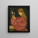 Astrology Painting - Sir Edward Coley Burne-Jones — framed artwork on a wall