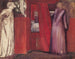 La belle Rosamund et la reine Éléonore - Sir Edward Coley Burne-Jones — artwork view