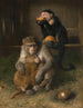 Doctors Visiting Poor Relatives at the Zoo - Sir Edwin Henry Landseer — artwork view