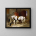 The favorites of H.R.H. Prince George of Cambridge - Sir Edwin Henry Landseer — framed artwork on a wall