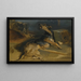Study of a Wounded Dog by Le Talisman of Walter Scott - Sir Edwin Henry Landseer — framed artwork on a wall