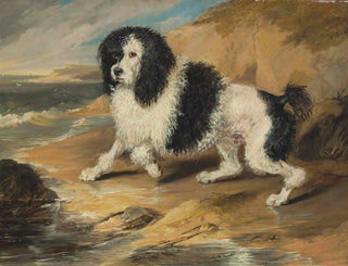 The boisterous poodle belonging to the honorable Frederick Byng - Sir Edwin Henry Landseer — artwork view