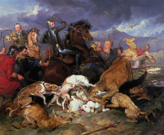 The Chase of Chevy Chase - Sir Edwin Henry Landseer — artwork view
