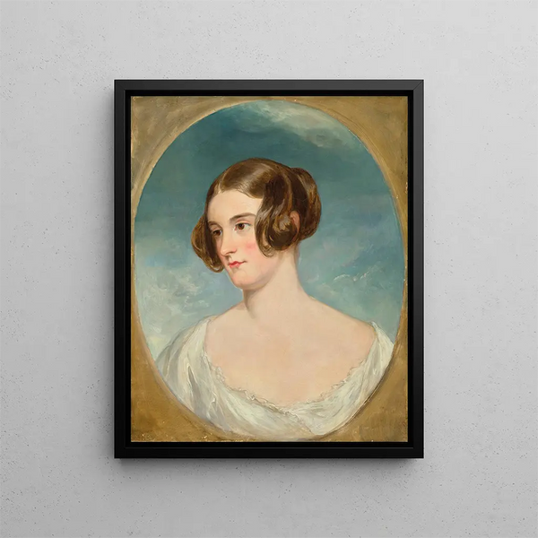 Lady Albert Conyngham - Sir Francis Grant — framed artwork on a wall