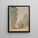 À Finchingfield - Sir George Clausen — framed artwork on a wall