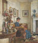 Interior Painting - Sir George Clausen — artwork view