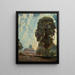 Rejouissances après la pluie Début de l'été - Sir George Clausen — framed artwork on a wall