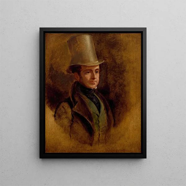 Henry Winston Barron, Member of Parliament - Sir George Hayter — framed artwork on a wall