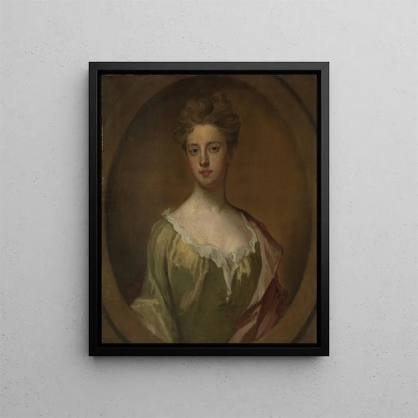 Lady Mary Berkeley - Sir Godfrey Kneller — framed artwork on a wall