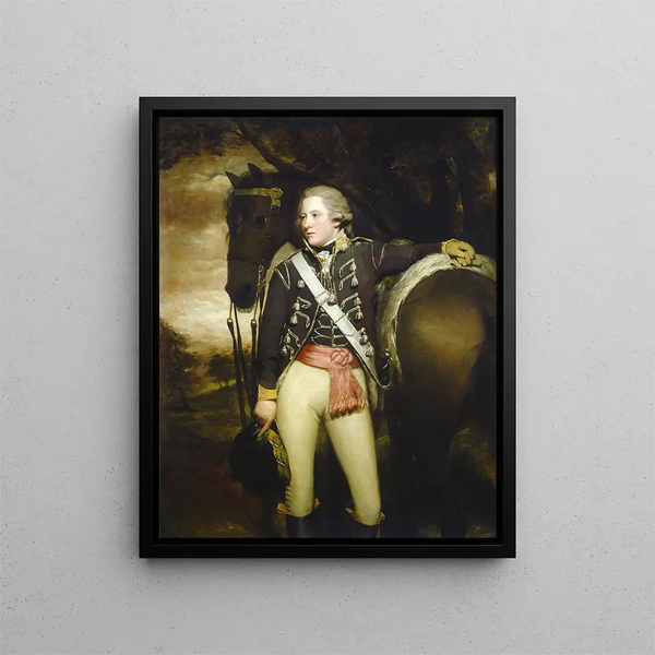Captain Patrick Miller - Sir Henry Raeburn — framed artwork on a wall