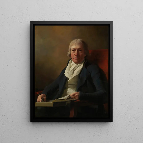 James Johnston de Straiton - Sir Henry Raeburn — framed artwork on a wall