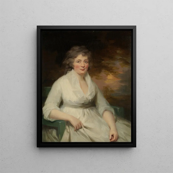 Janet Law - Sir Henry Raeburn — framed artwork on a wall