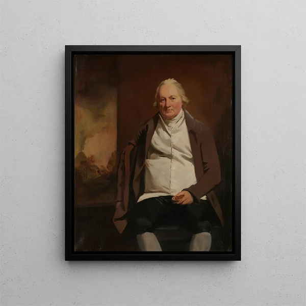 John Gray 1731-1811 de Newholm - Sir Henry Raeburn — framed artwork on a wall