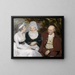 Betty Johnstone and Miss Wedderburn - Sir Henry Raeburn — framed artwork on a wall