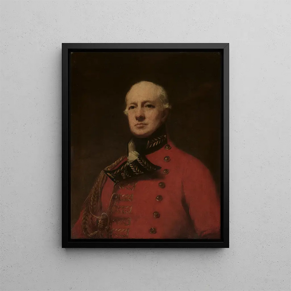 Lieutenant-general Duncan Campbell - Sir Henry Raeburn — framed artwork on a wall
