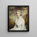 Mademoiselle Eleanor Urquhart - Sir Henry Raeburn — framed artwork on a wall