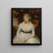 Mlle Elizabeth Dalrymple - Sir Henry Raeburn — framed artwork on a wall