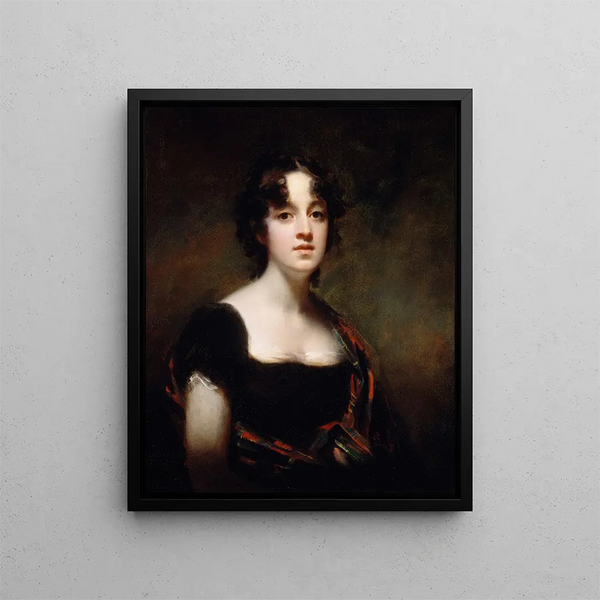 Mme Farquarson de Finzean - Sir Henry Raeburn — framed artwork on a wall
