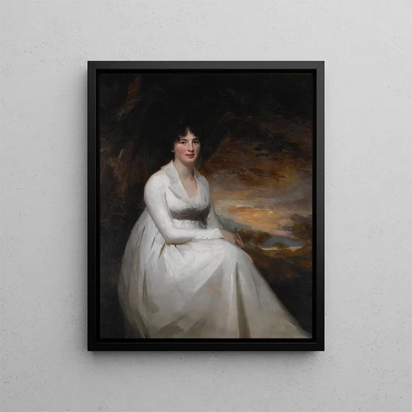 Mme Macdowall - Sir Henry Raeburn — framed artwork on a wall