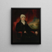 Portrait of a lady said to be Mrs. Marion Corry Gilchrist - Sir Henry Raeburn — framed artwork on a wall