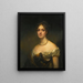 Portrait of Anne Blair Maconochie Welwood de Garvock Lady Meadowbank - Sir Henry Raeburn — framed artwork on a wall