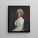 Portrait of Anne Dix Heineker - Sir Henry Raeburn — framed artwork on a wall