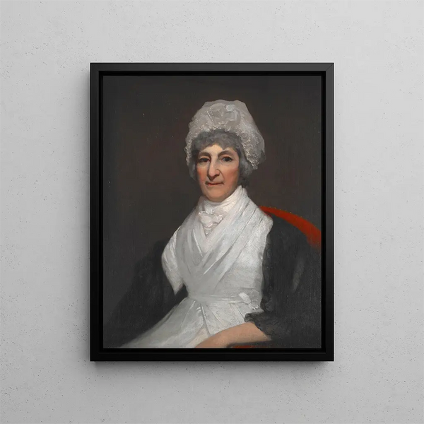 Portrait of Anne Dix Heineker - Sir Henry Raeburn — framed artwork on a wall