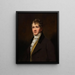 Portrait of Hugh Hope - Sir Henry Raeburn — framed artwork on a wall