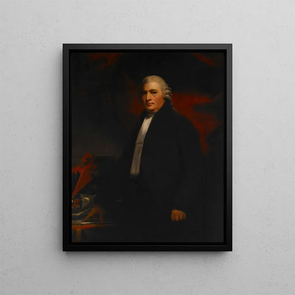 Portrait of Lord Robert Blair - Sir Henry Raeburn — framed artwork on a wall