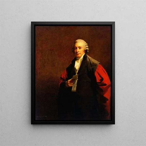 Robert Hodshon Cay - Sir Henry Raeburn — framed artwork on a wall