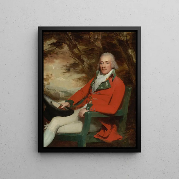 Thomas Carmichael, 5th Earl of Hyndford - Sir Henry Raeburn — framed artwork on a wall