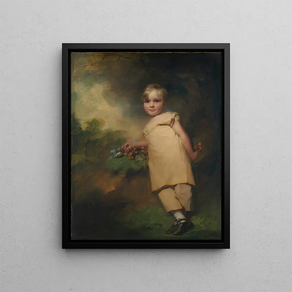 William Scott-Elliot of Arkleton 1811-1901 - Sir Henry Raeburn — framed artwork on a wall