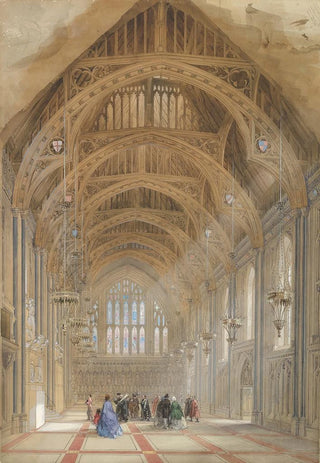 Sir Horace Jones - Guildhall London The Great Hall Facing East.webp