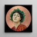 A Bacchante - Sir Hubert von Herkomer — framed artwork on a wall