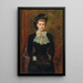 Countess of Pourtalès L'ancienne Mme Sebastian Schlesinger - Sir John Everett Millais — framed artwork on a wall