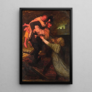 Sir John Everett Millais - The rescue.webp