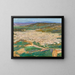 A view of Fez - Sir John Lavery — framed artwork on a wall