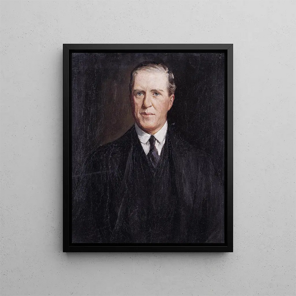 Joseph Watson, 1st Lord Manton - Sir John Lavery — framed artwork on a wall