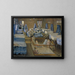 Nativity scene of Lady Henry in Woolwich - Sir John Lavery — framed artwork on a wall