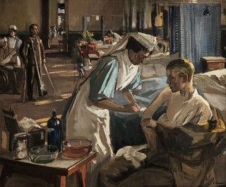 London Hospital painting - Sir John Lavery — artwork view