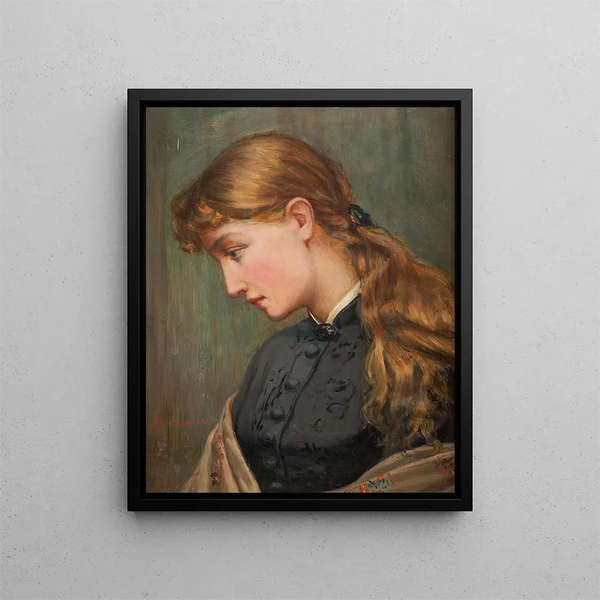 Marianne - Sir John Lavery — framed artwork on a wall
