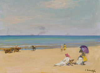 On the Sands - Sir John Lavery — artwork view