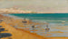 La plage de Tanger - Sir John Lavery — artwork view