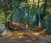 The path near the Maidenhead river - Sir John Lavery — artwork view