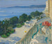 La Terrasse à Cap d'Ail - Sir John Lavery — artwork view
