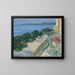 La Terrasse à Cap d'Ail - Sir John Lavery — framed artwork on a wall